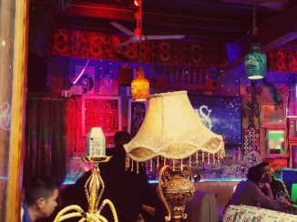 ANWB Vakantie - Cafeetje oude centrum Chengdu